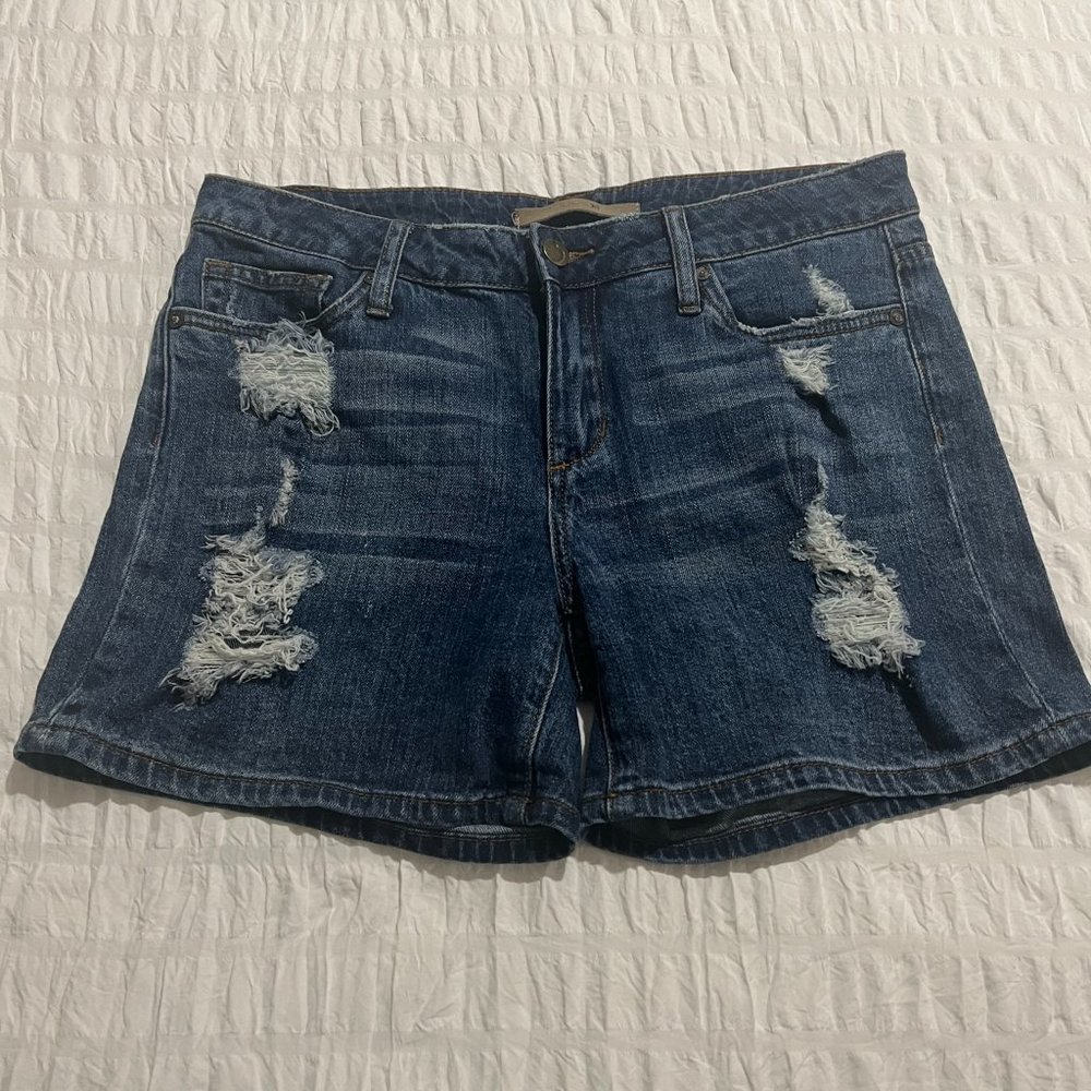 Joe's Jeans Distressed Demin Shorts - Size 29